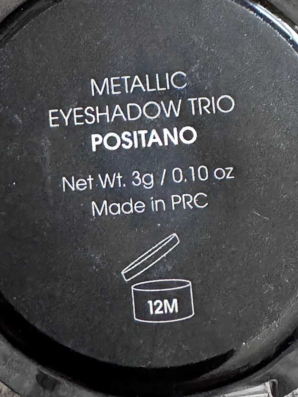 ModelCo Metallic Eyeshadow Trio in ‘Positano’